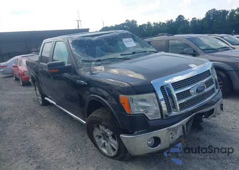 2010 Ford F150 Supercrew из США, поврежденный, VIN 1FTFW1EV6AFC34242